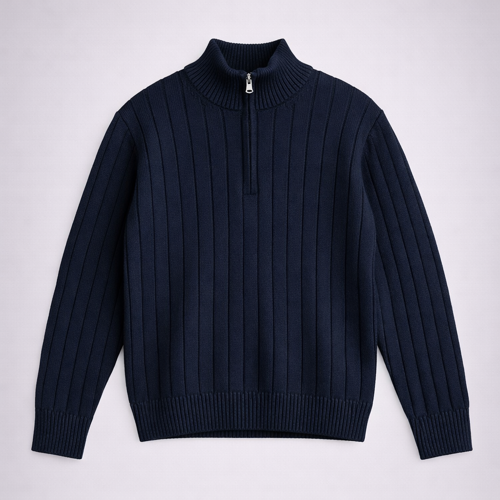 Leon Quarter-Zip Knit
