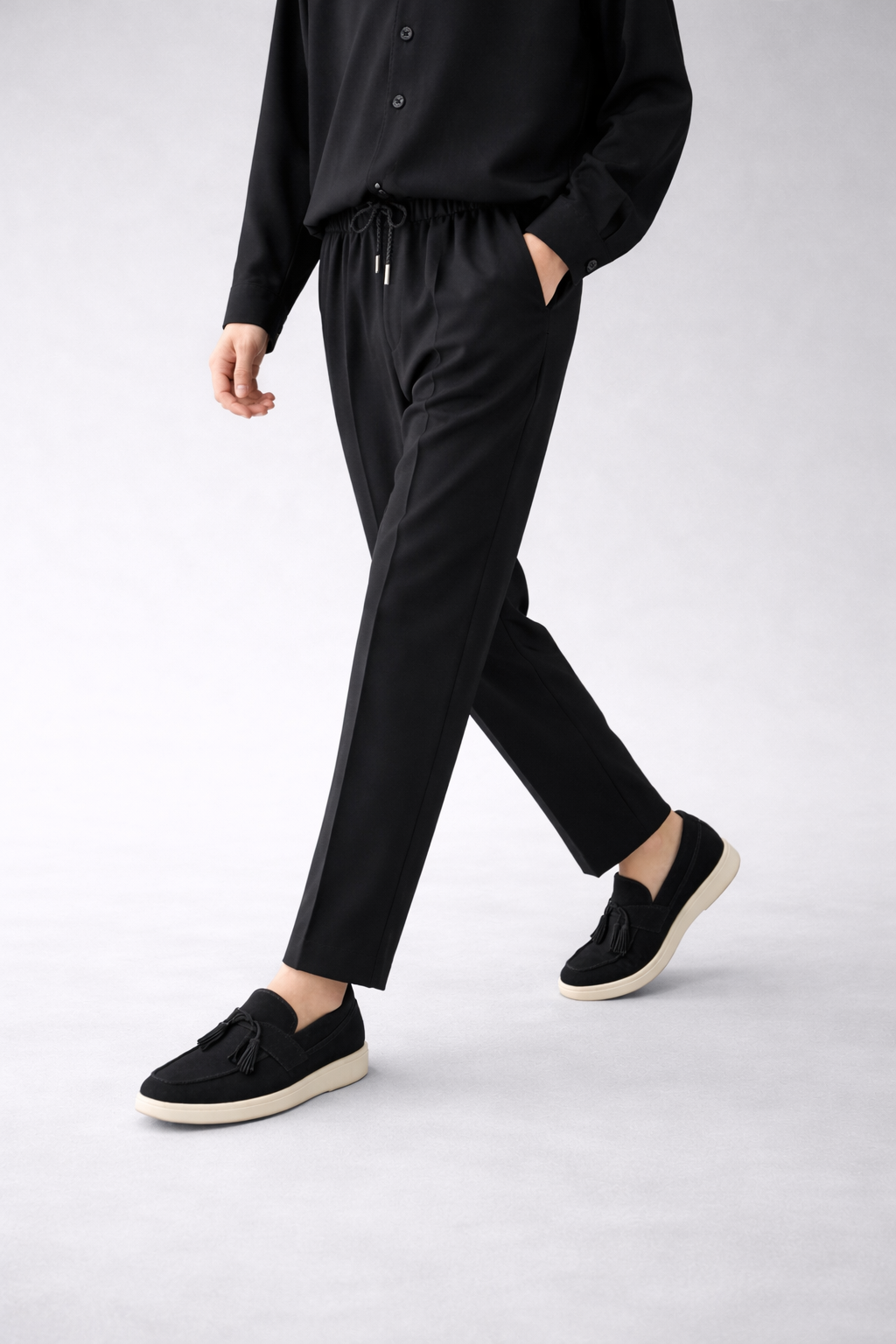 Calder Straight-Leg Trousers