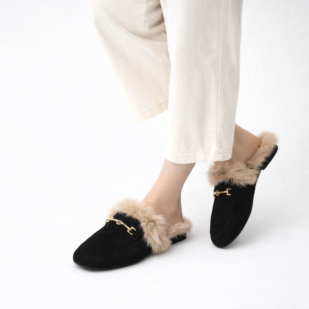 Mirelle Velvet Slip-Ons