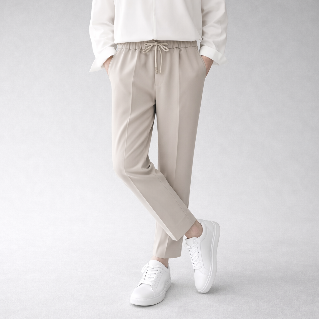 Calder Straight-Leg Trousers