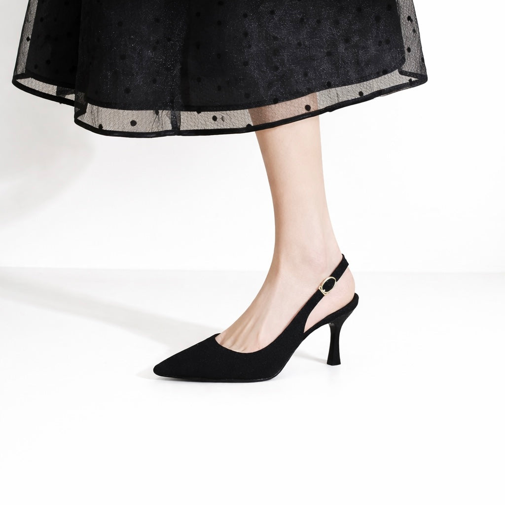 Lucinda Pointed Strap Heels