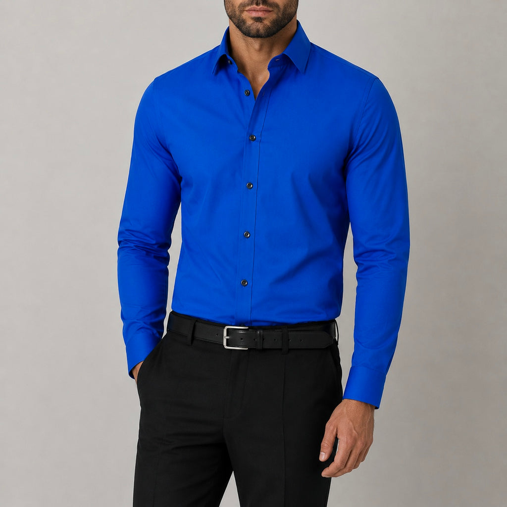 Men's Ellis Slim Fit Cotton Shirt
