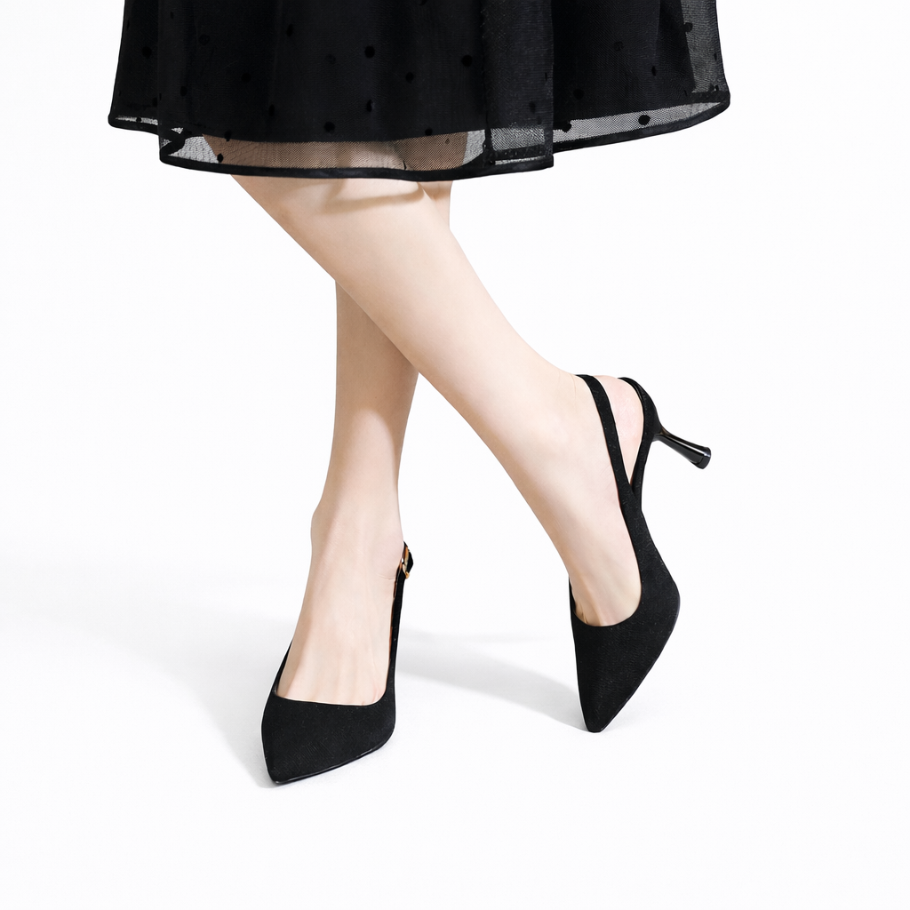 Lucinda Pointed Strap Heels