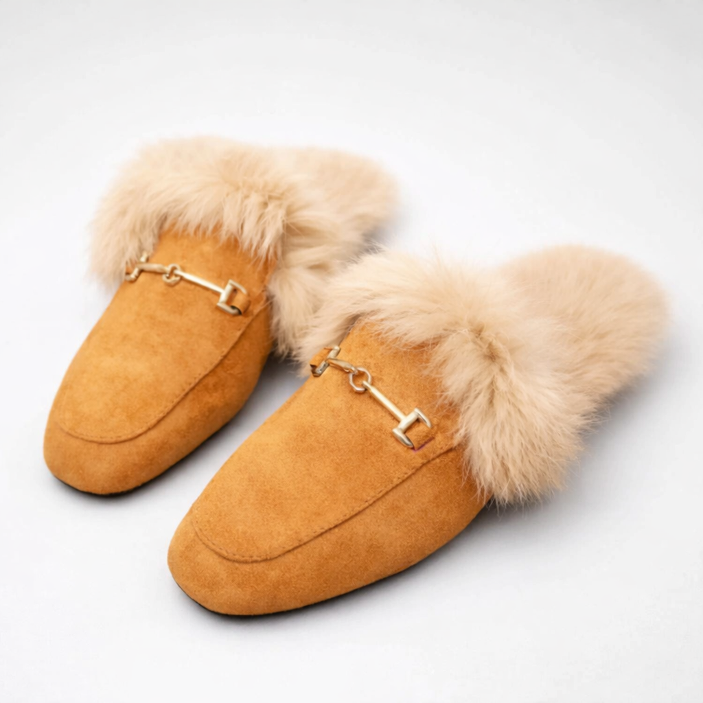 Mirelle Velvet Slip-Ons