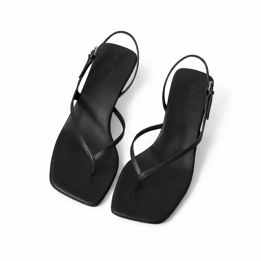 Liora Square Toe Heels