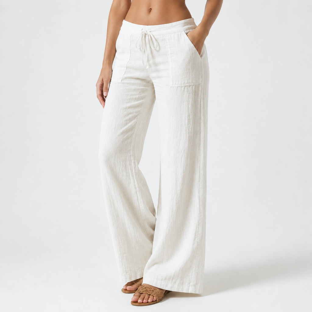 Women’s Mara Relaxed/Casual Loose Trousers With Drawstring