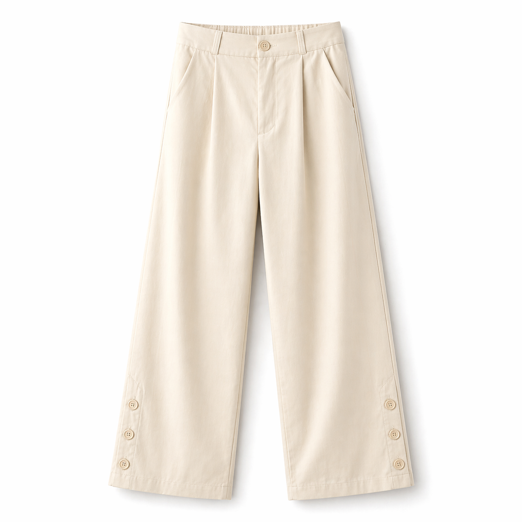 Celira Button Trousers