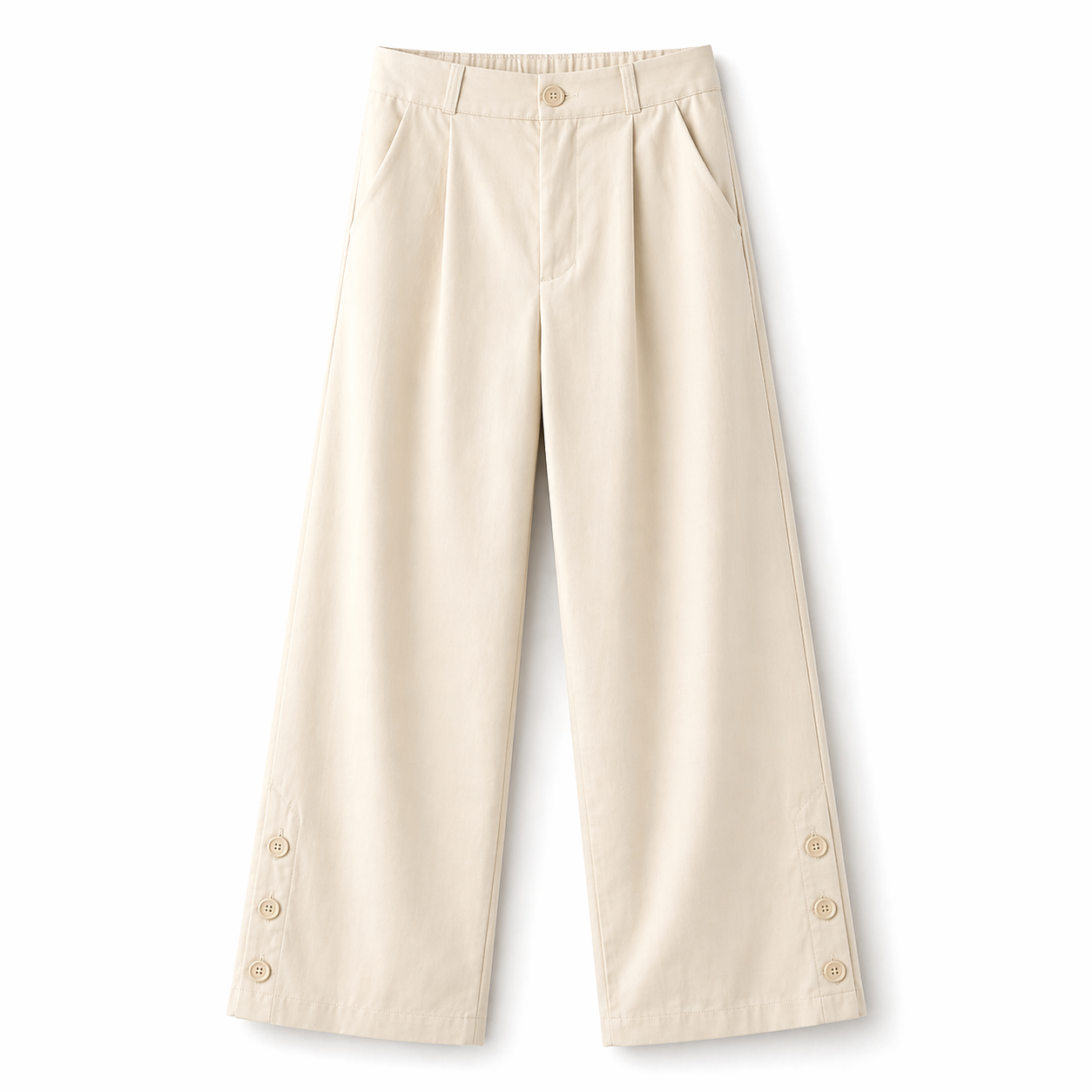 Celira Button Trousers