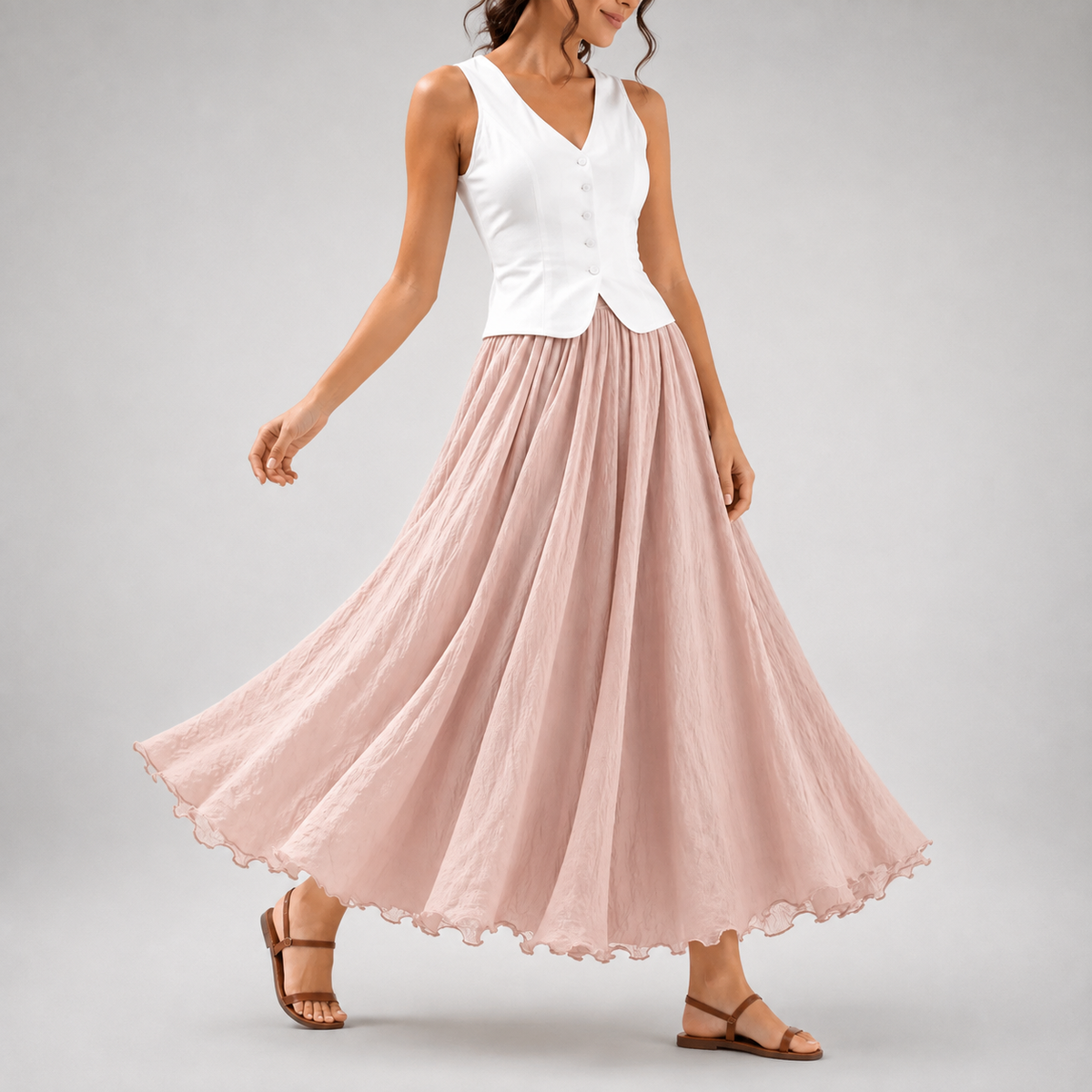 Women's Saia Flowy Maxi Skirt