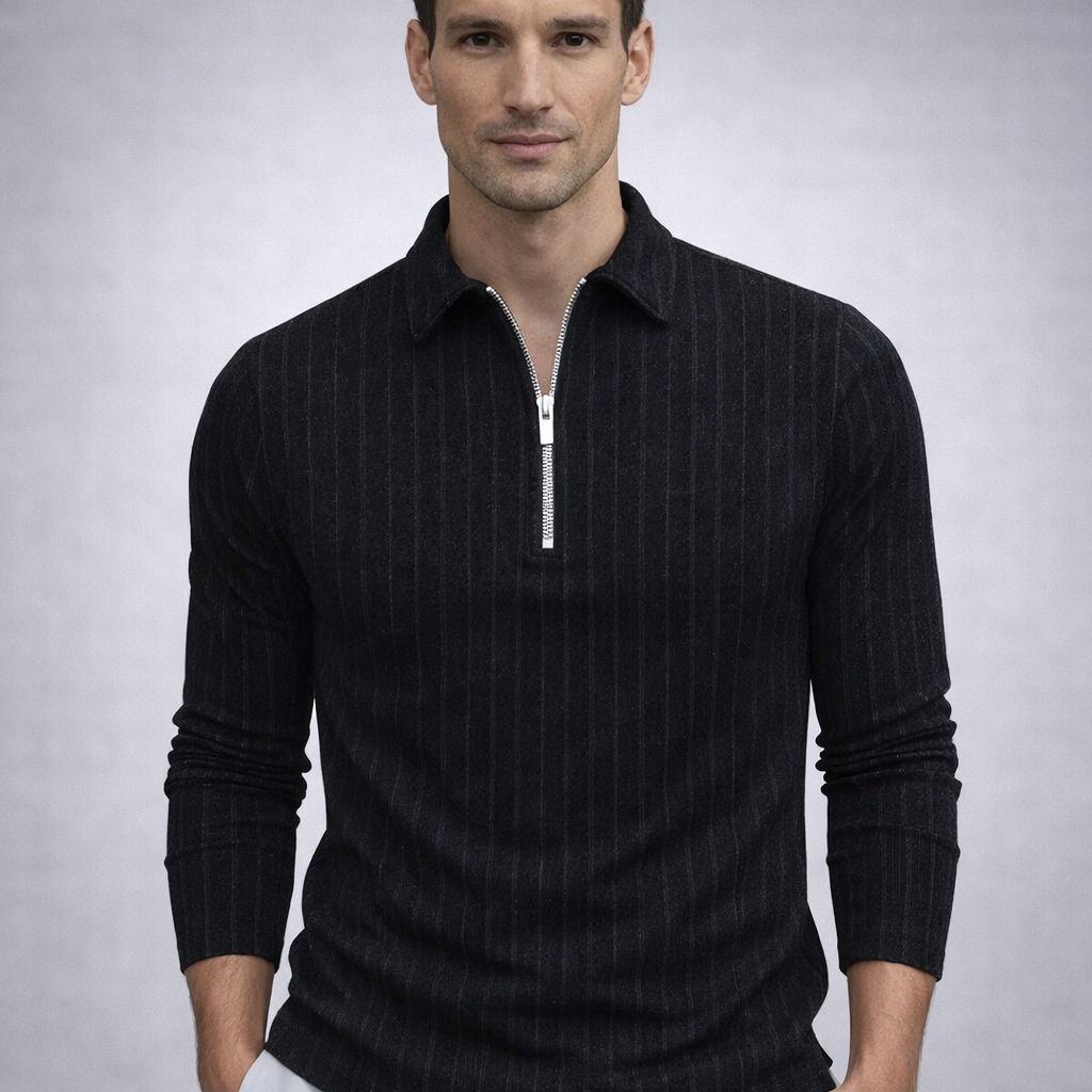 Tavian Zip Polo