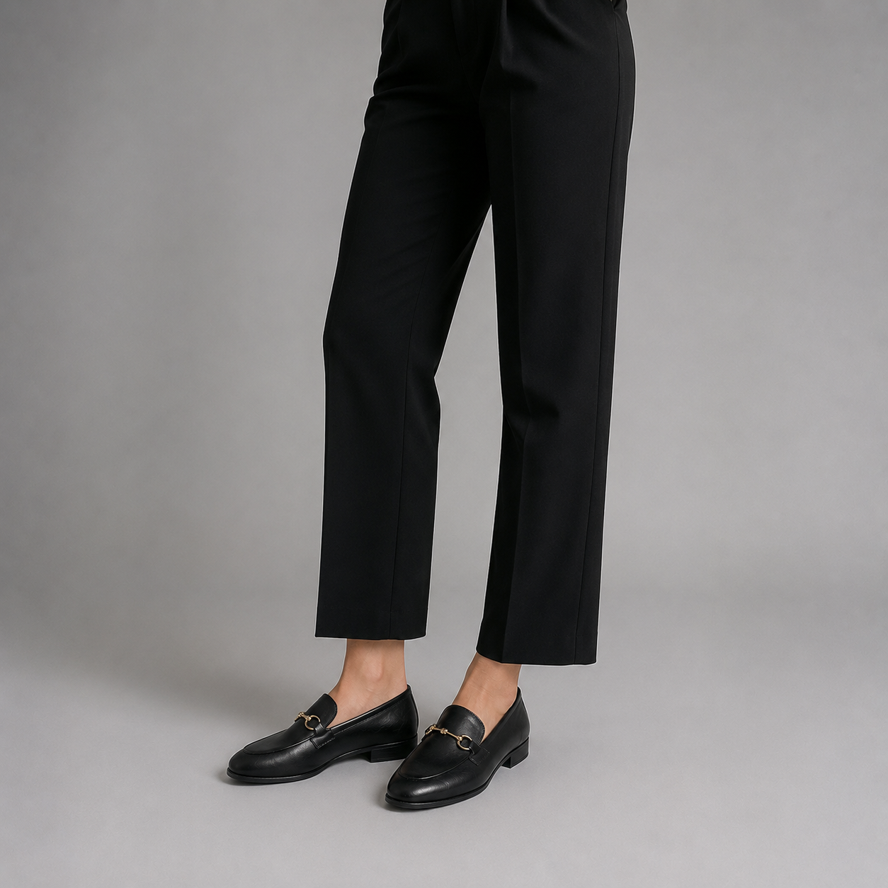 Women's Margot Leather Horsebit Flat Loafers
