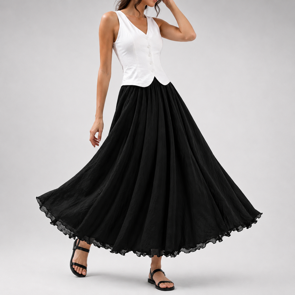 Women's Saia Flowy Maxi Skirt