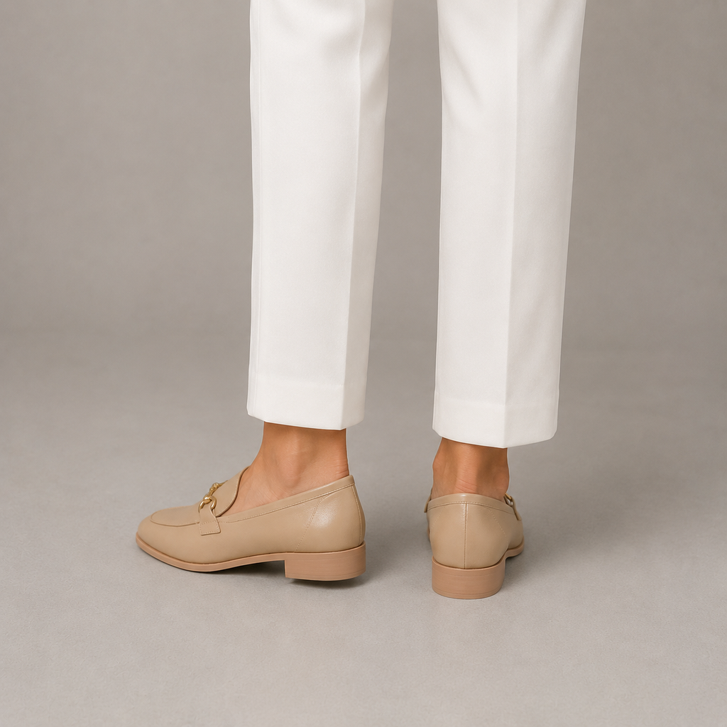 Women's Margot Leather Horsebit Flat Loafers