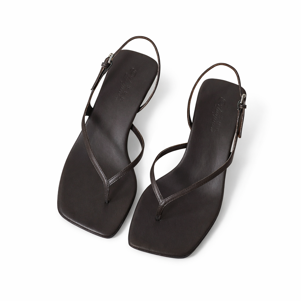 Liora Square Toe Heels