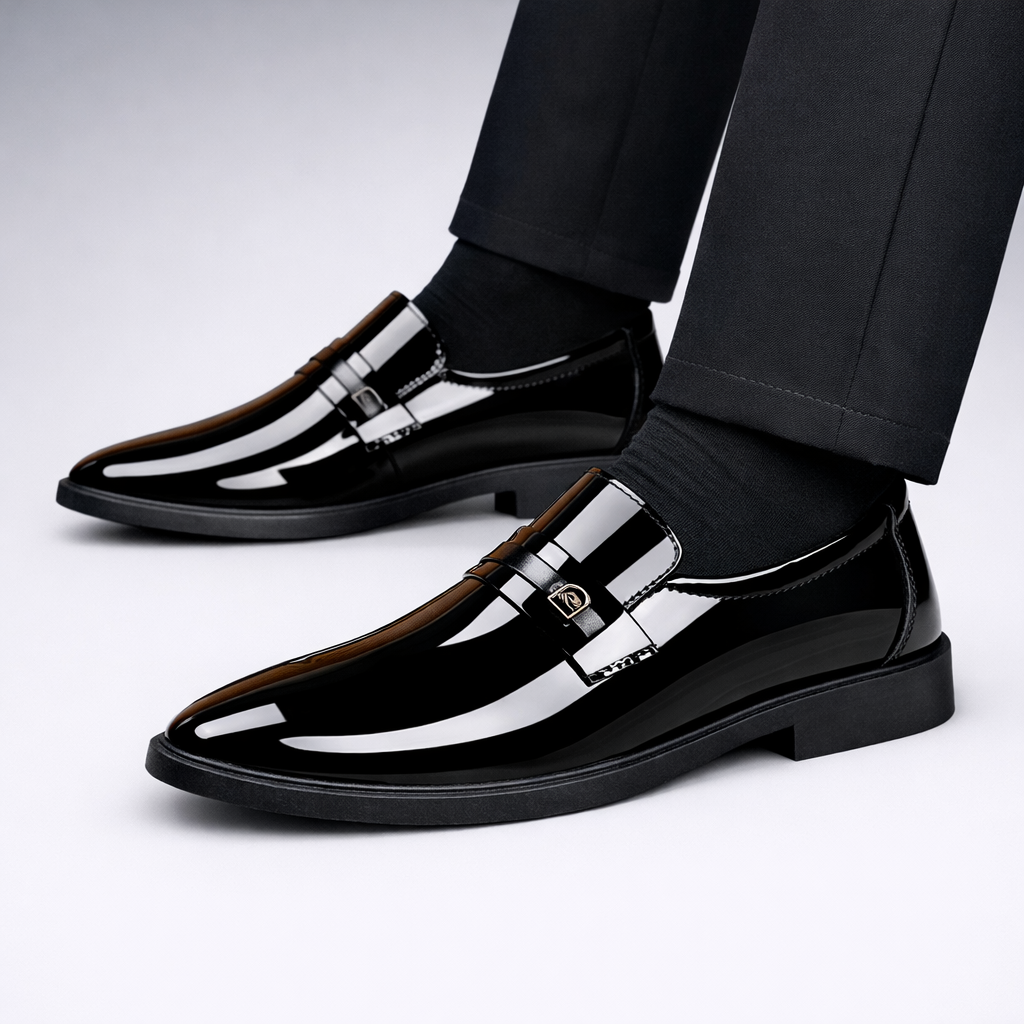 Lucien Patent Loafers