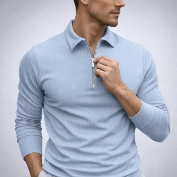 Tavian Zip Polo