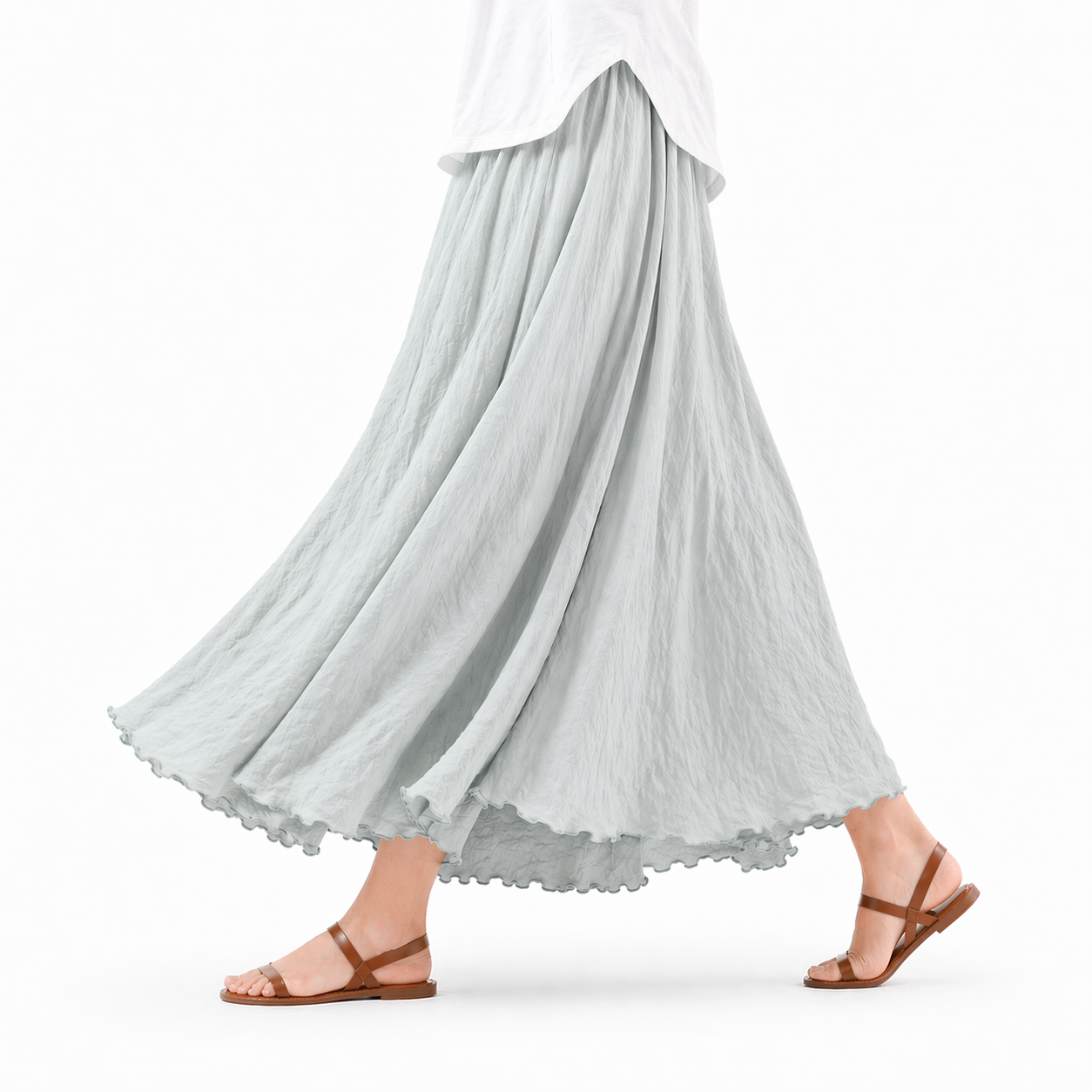 Saia Maxi Flow Skirt