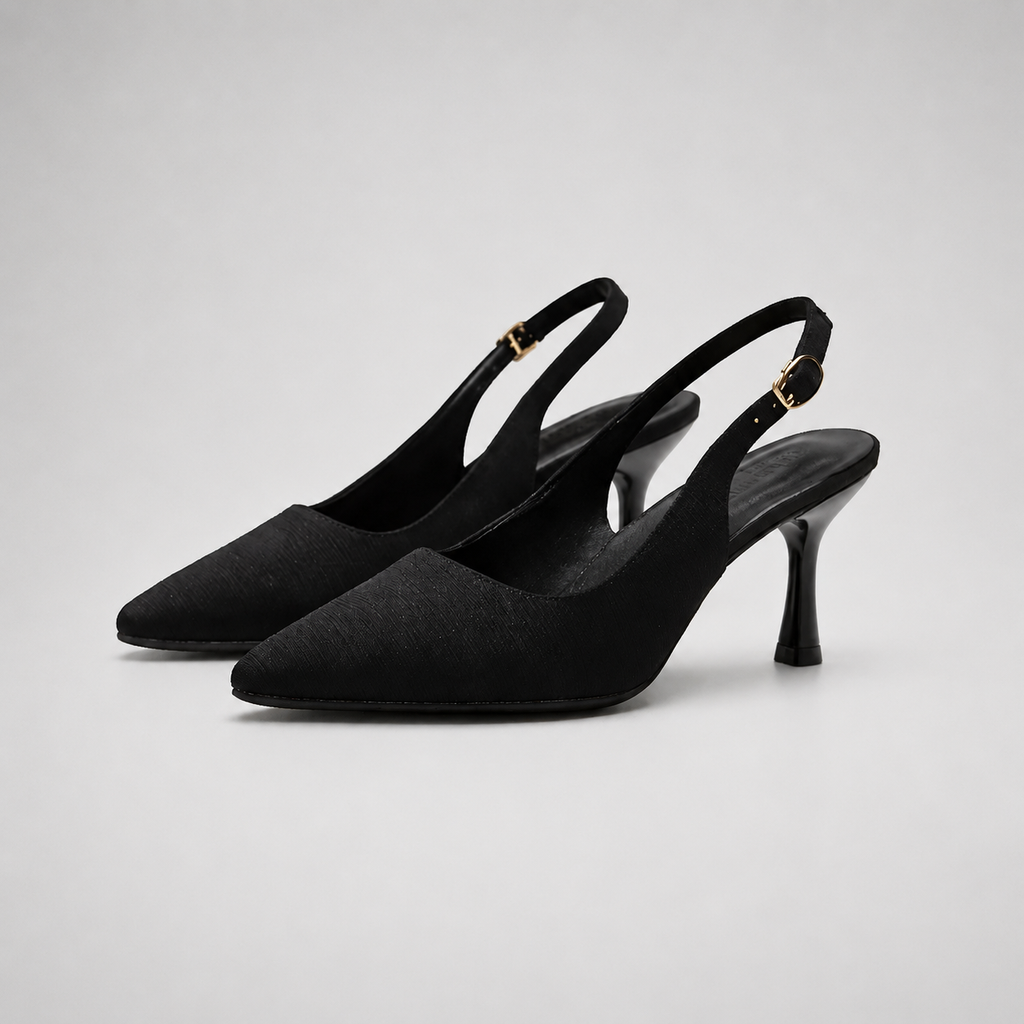 Women's Lucinda Pointed Strap Heels with Buckle