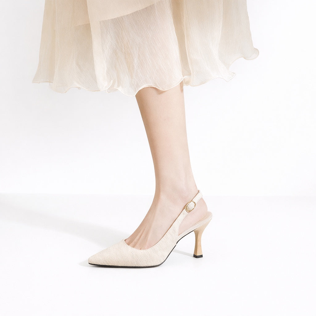 Lucinda Pointed Strap Heels