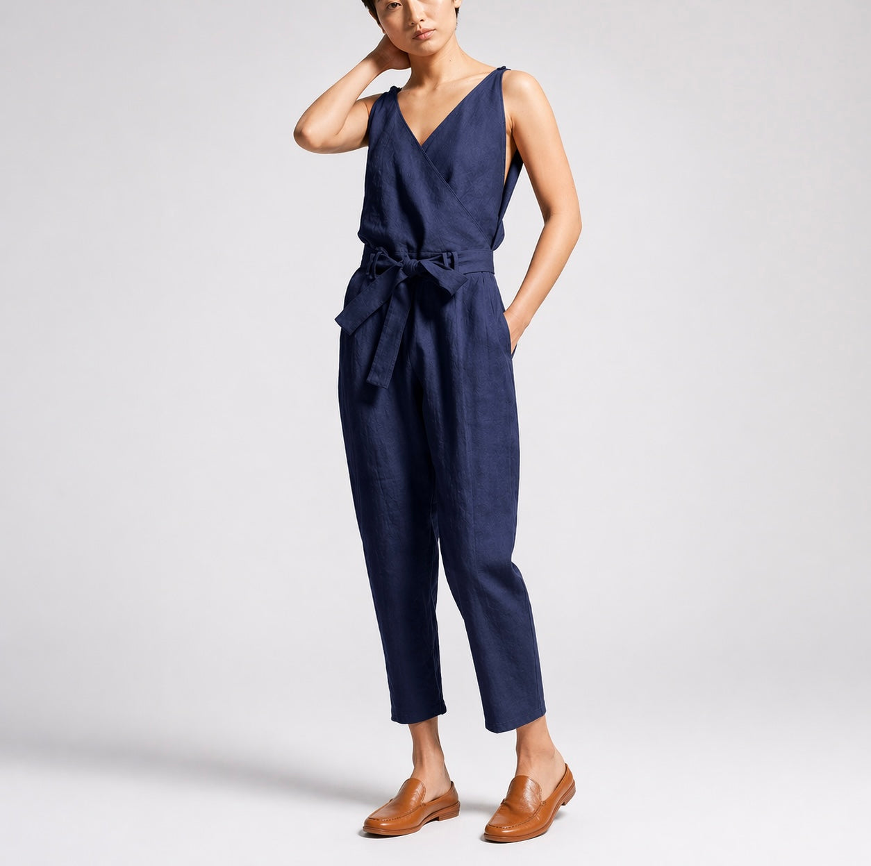 Coralie Linen Jumpsuit