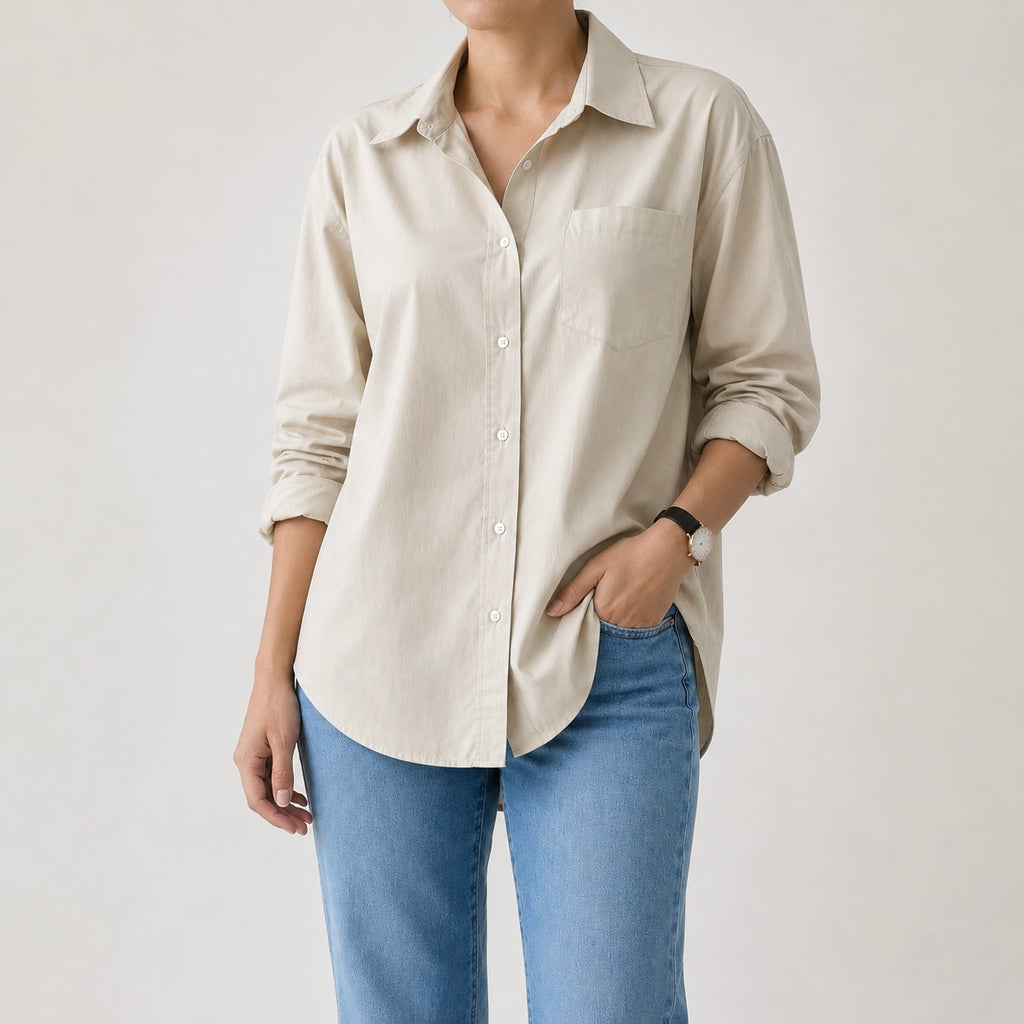 Women's Camille Relaxed Fit Cotton Shirt