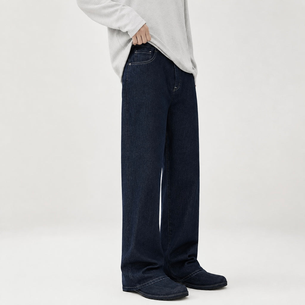 Men's Carter Double-Pocket Straight-Leg Denim Jeans