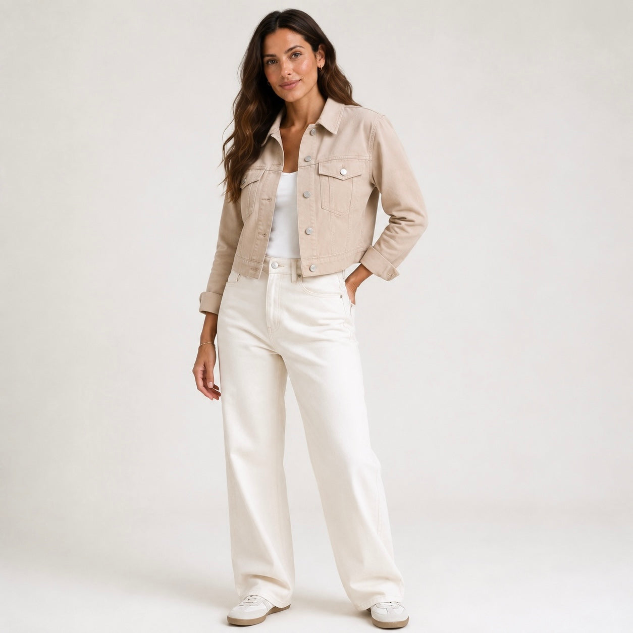 Women's Sienna Cropped Denim Jacket