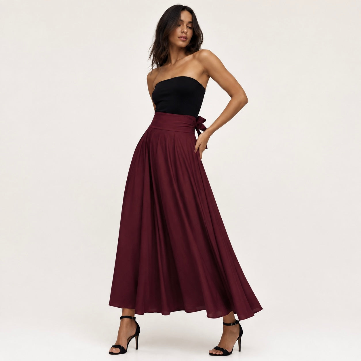 Women's Aurelia High Waisted A-line Flowy Skirt