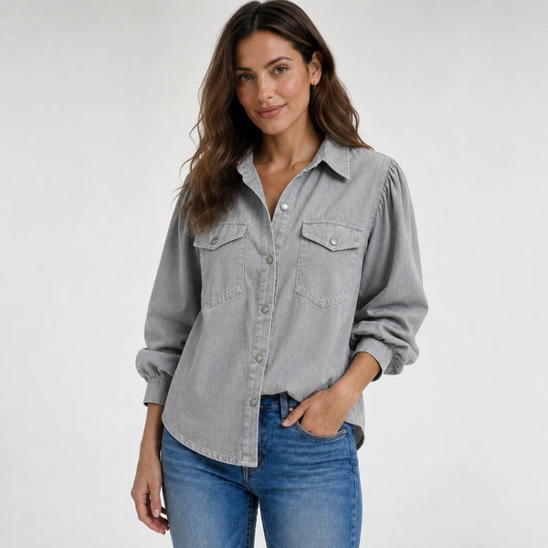 Women's Elira Blouse with Pocket Detail