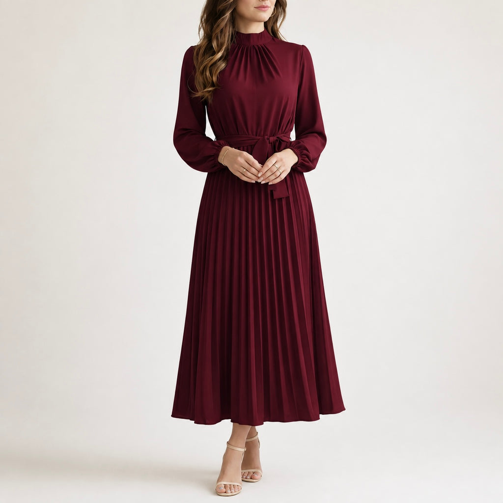 Women's Elara Pleated Maxi Dress