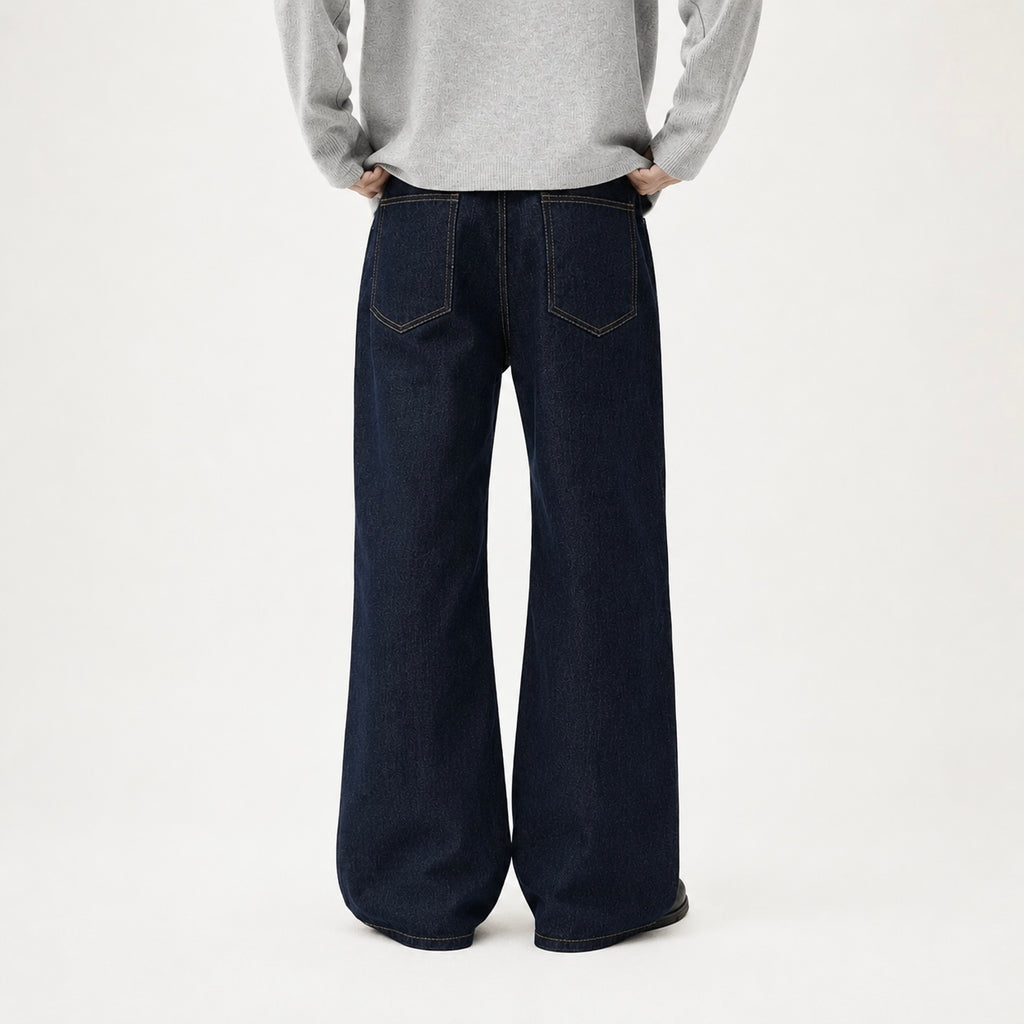 Men's Carter Double-Pocket Straight-Leg Denim Jeans