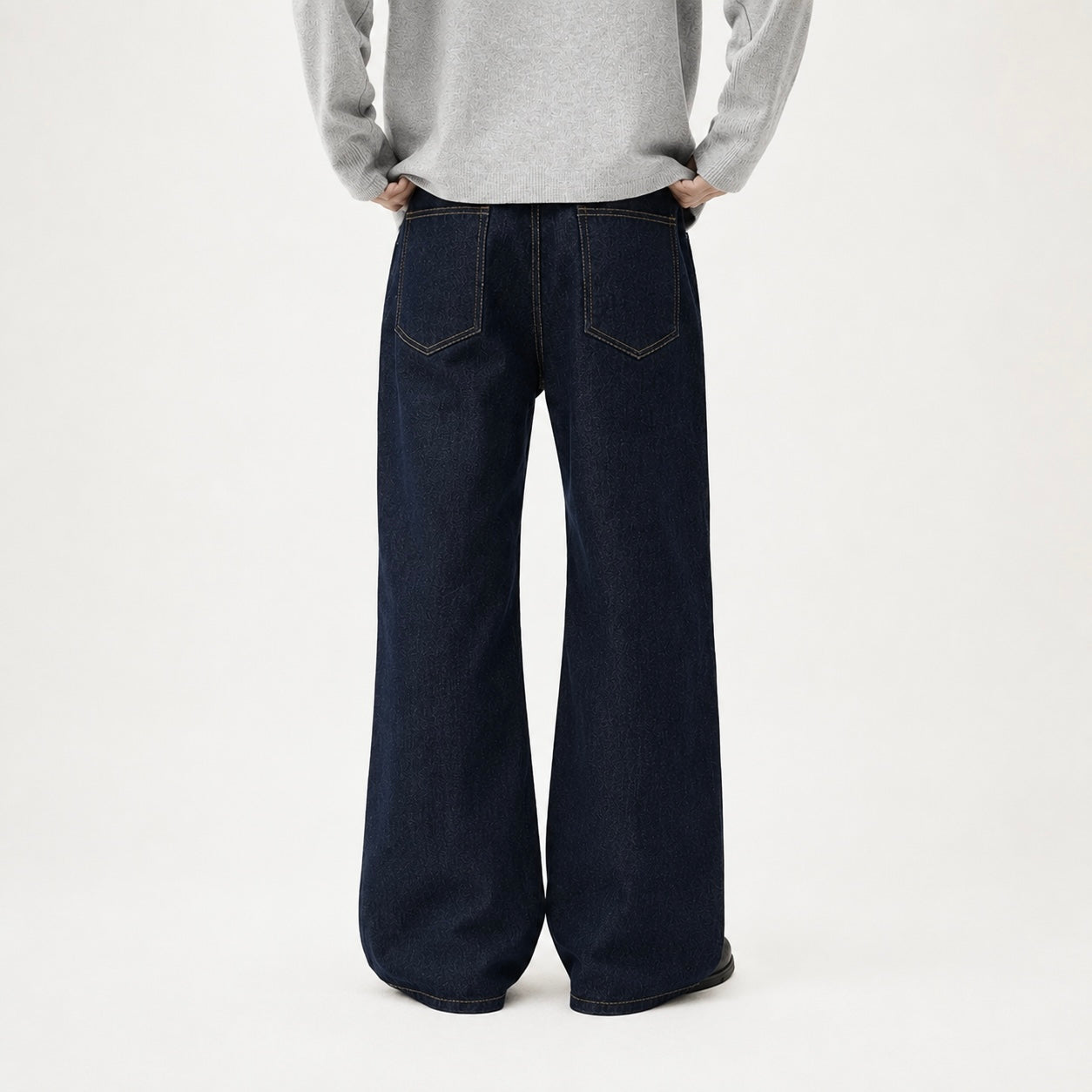 Men's Carter Double-Pocket Straight-Leg Denim Jeans