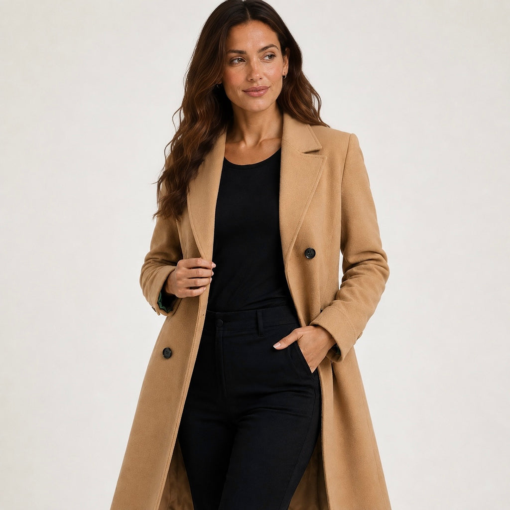 Women's Siena Longline Classic Autumn Coat