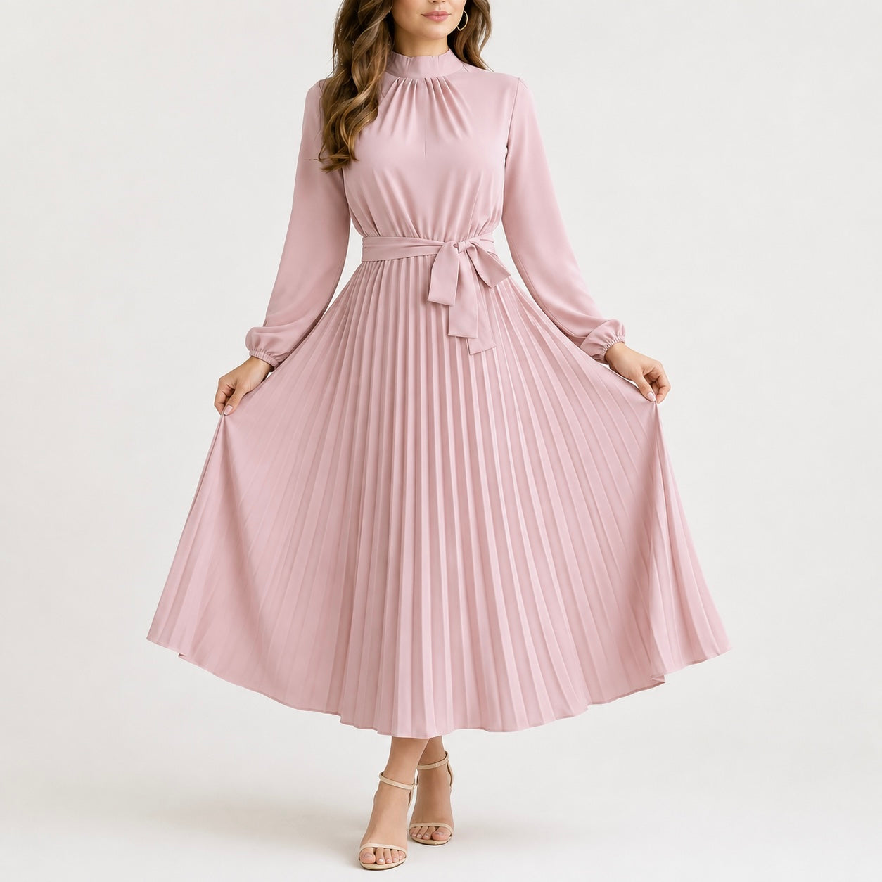 Women's Elara Pleated Maxi Dress