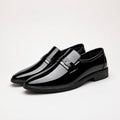 Men's Lucien Black Patent Loafers