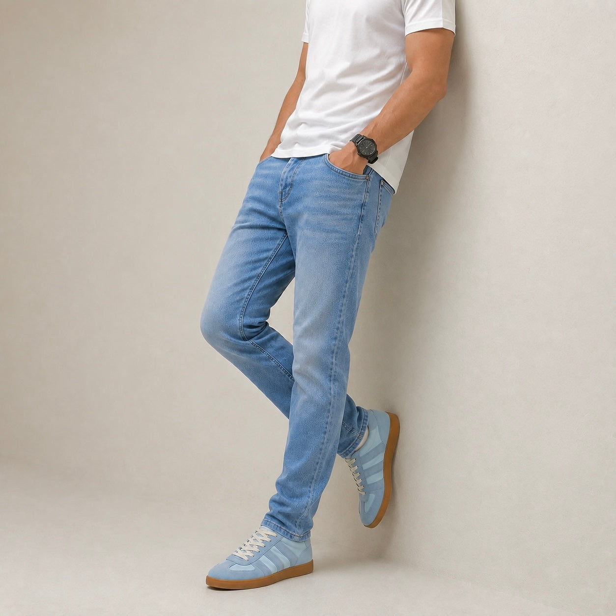 Men's Nolan Slim Fit Casual Jeans