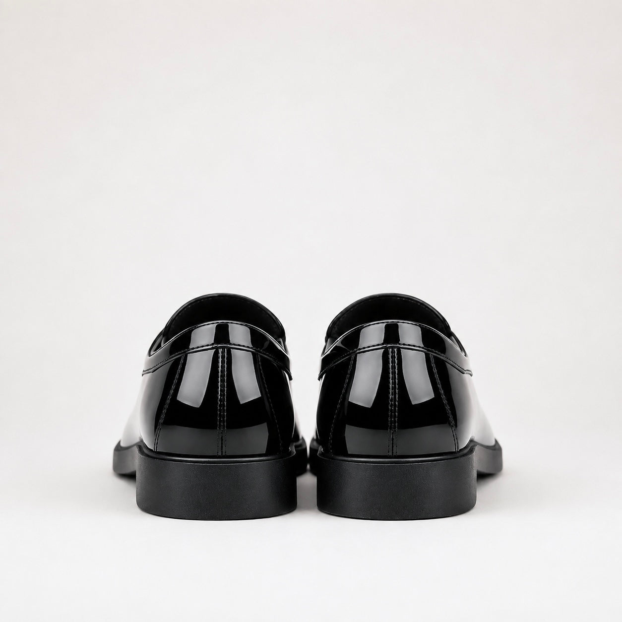 Men's Lucien Black Patent Loafers