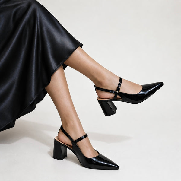 Women's Arielle Elegant Pointed Toe Strap Heels