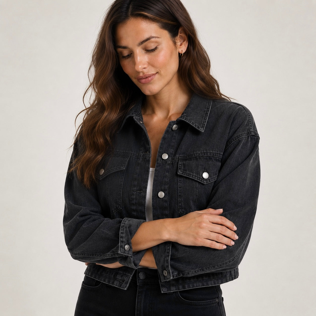 Women's Sienna Cropped Denim Jacket