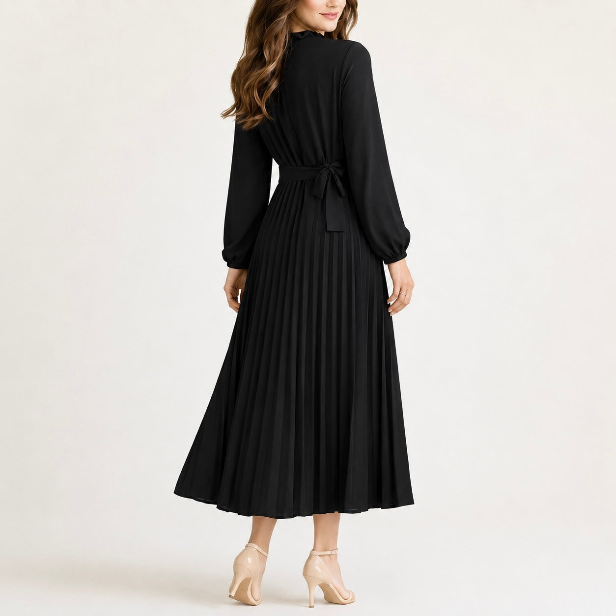 Women's Elara Pleated Maxi Dress