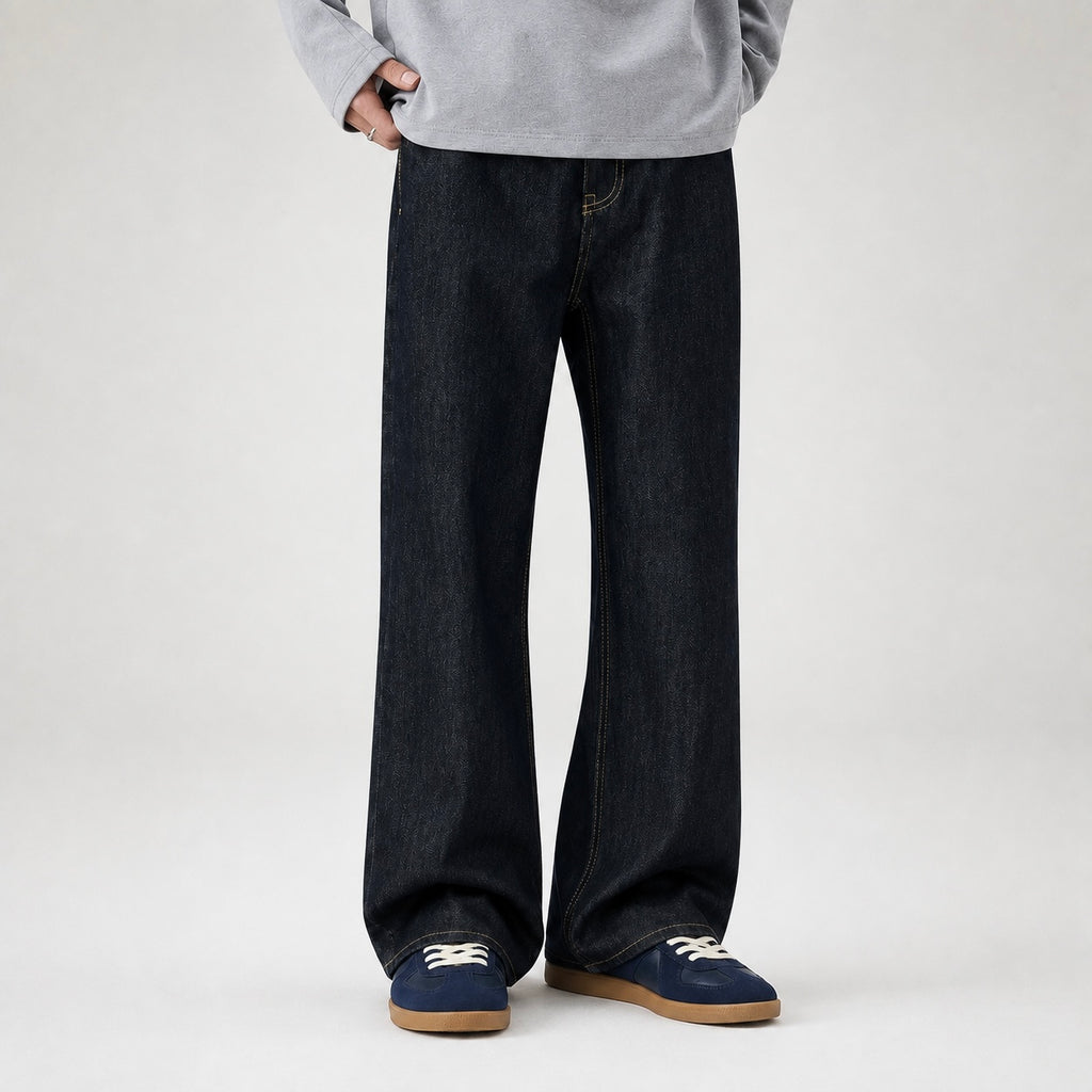 Men's Carter Double-Pocket Straight-Leg Denim Jeans