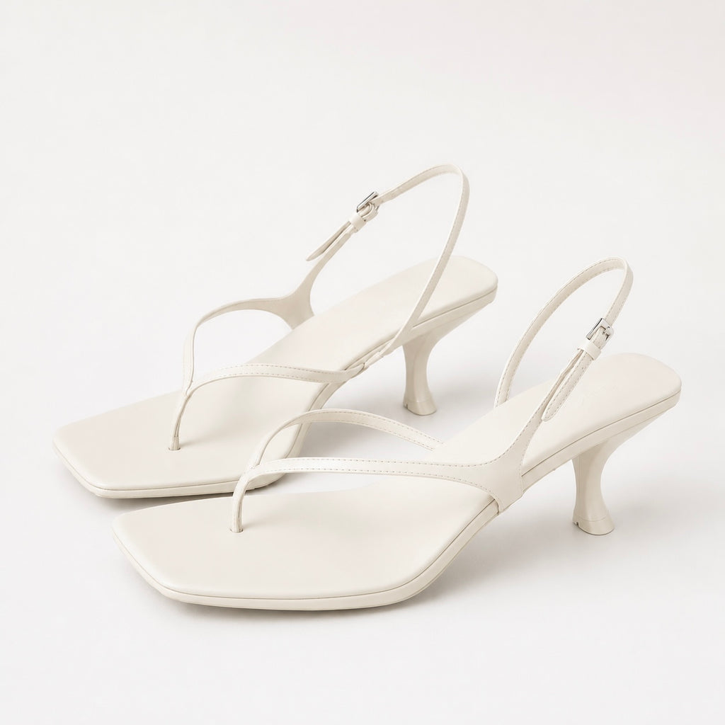 Women's Liora Square Orthopaedic Toe Heels with Strap