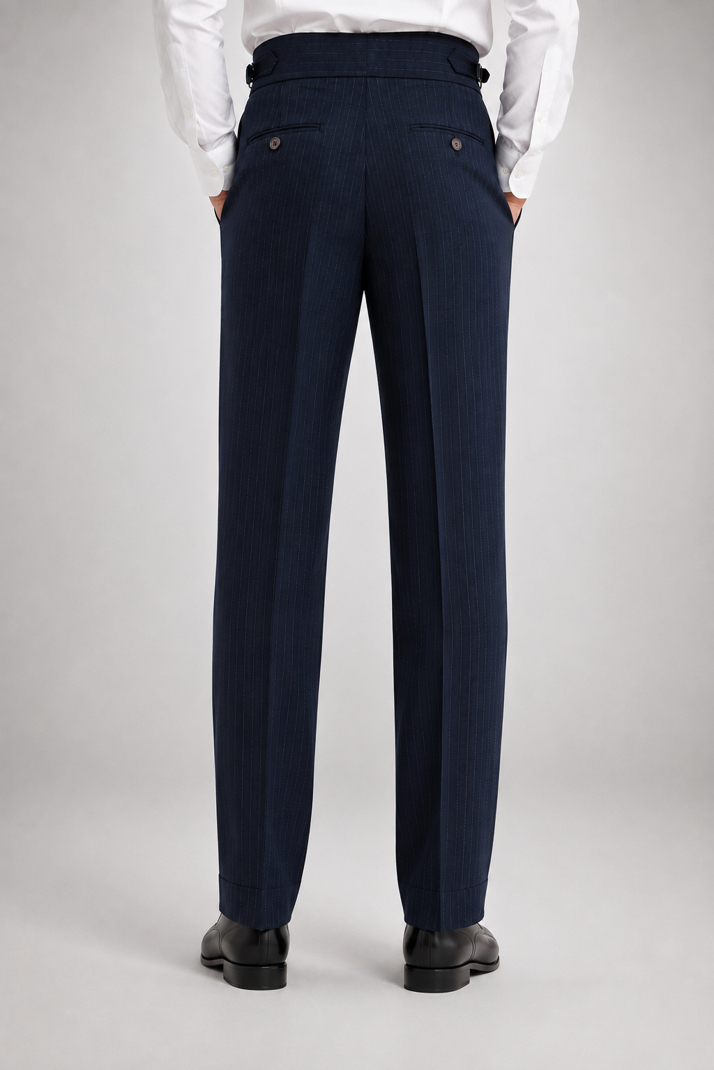 Men's Harlan High-Rise Pleated Tailored Trousers - Smart-Casual/Office Wear