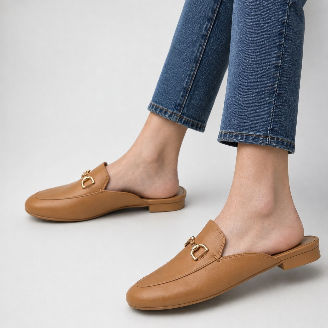 Women's Avery Horsebit Mule Slip On Loafers for Casual