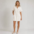 Women's Aria Utility Denim Shirt Casual Dress