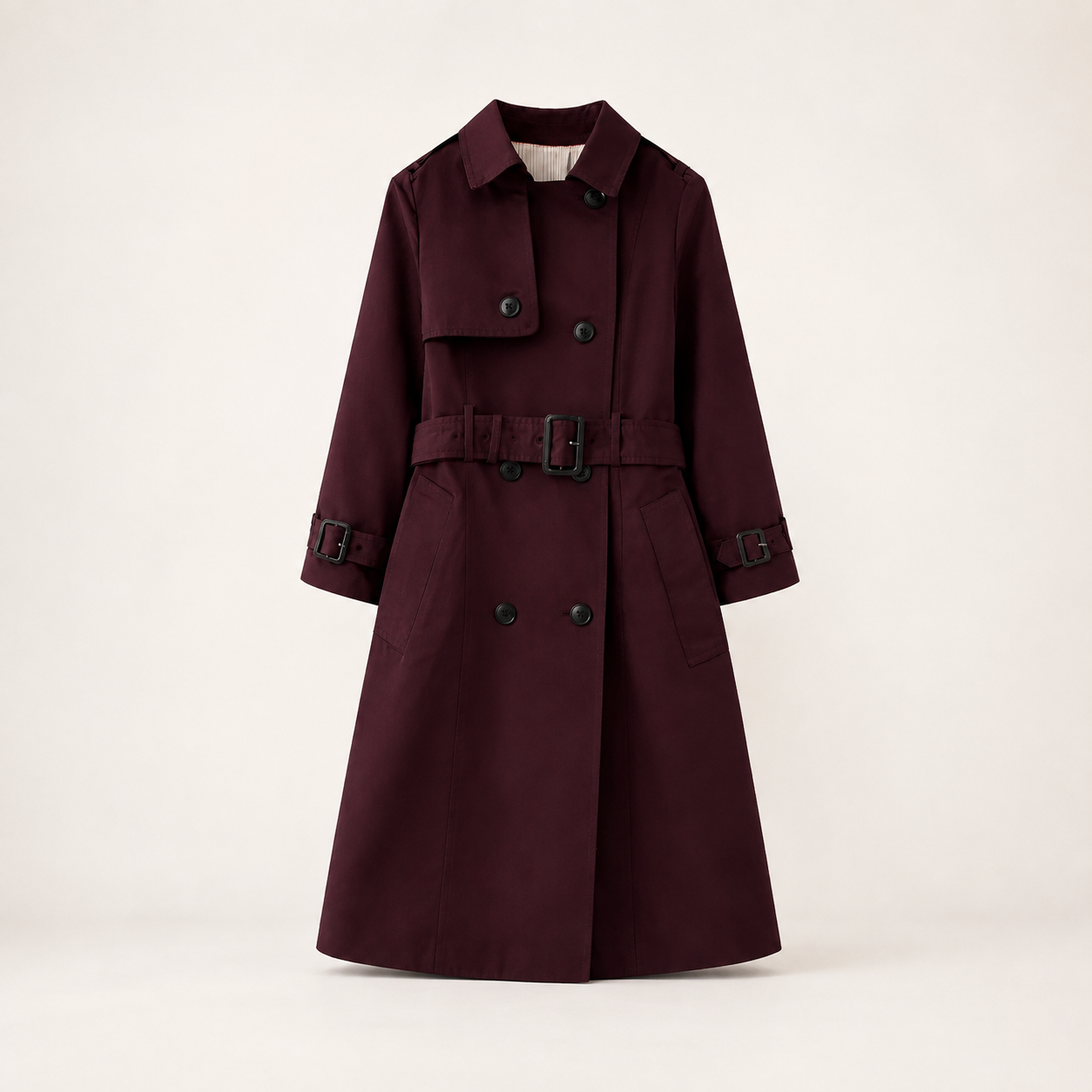 Women's Estelle Belted Trench Burberry Coat