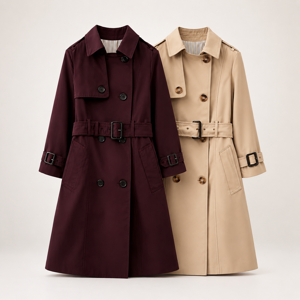 Women's Estelle Belted Trench Burberry Coat