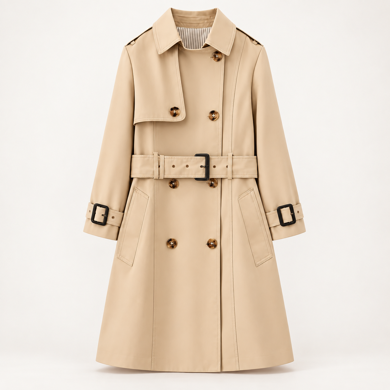 Women's Estelle Belted Trench Burberry Coat