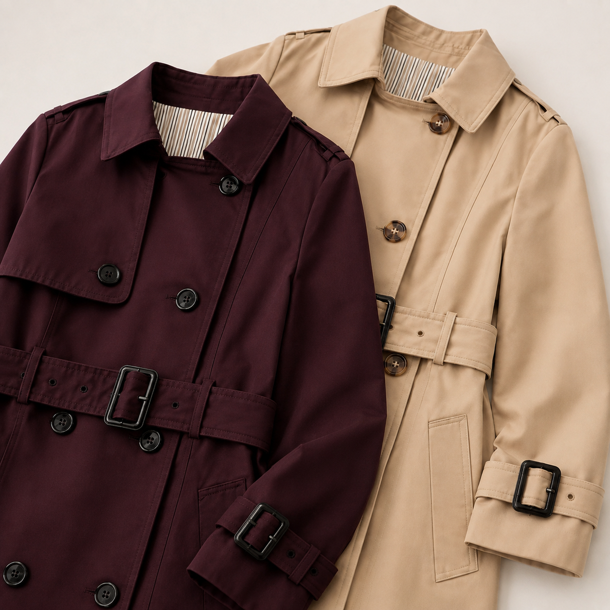 Women's Estelle Belted Trench Burberry Coat