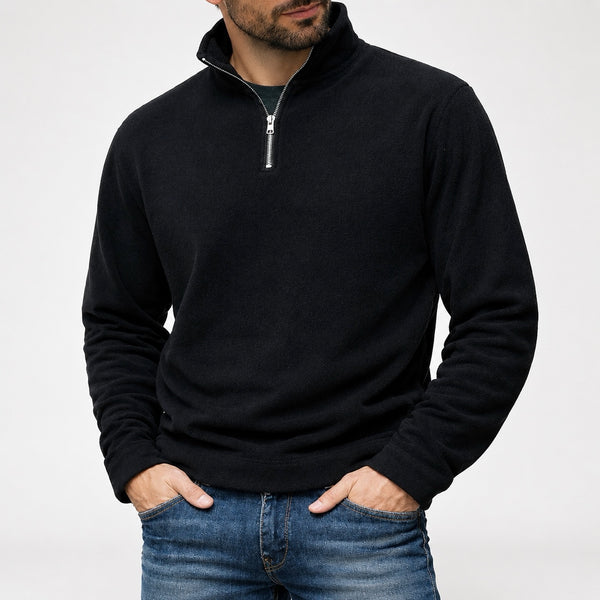 Men's Rowan Quarter-Zip Fleece Jumper